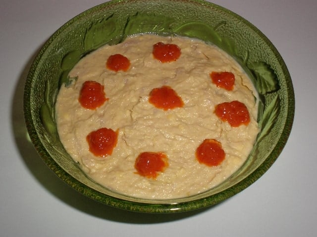 Pasta de yema y atún