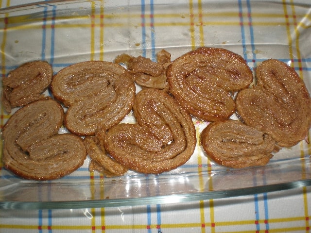 Elaborar la tarta de palmeritas