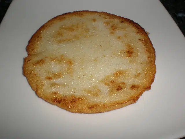 Tortita de maíz