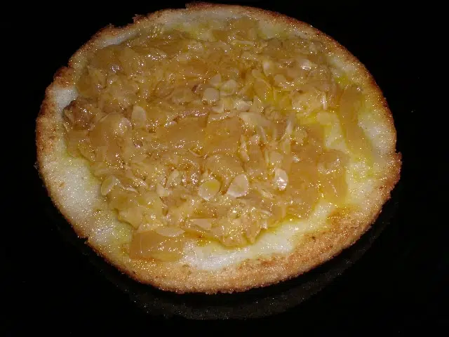 Tortita de maíz con poche de calabacín