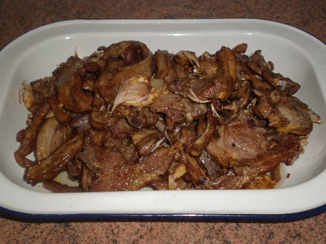 Culetillas de cordero fritas