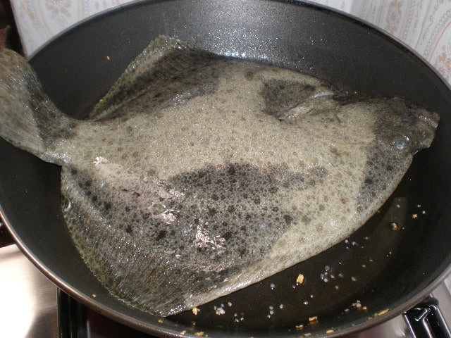 Freír rodaballo