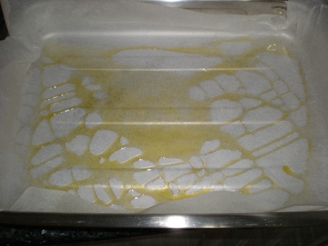 Molde untado con aceite