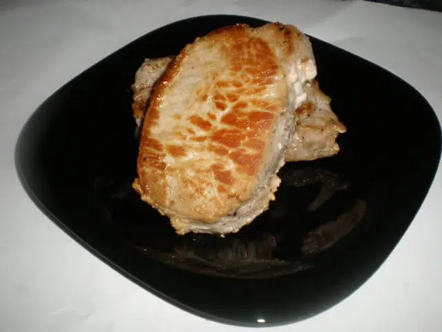 Lomo con pimienta frita