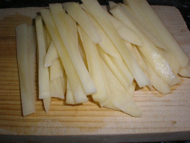 Bastoncitos de papa