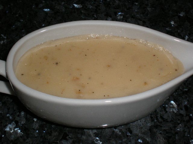 Bechamel con cebolla 