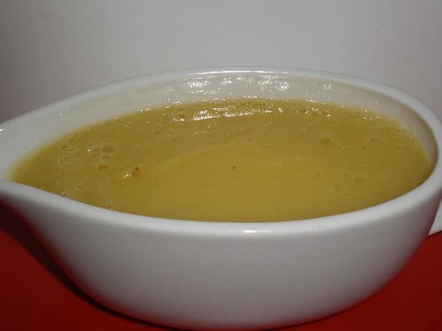 Crema de manzana con stevia 