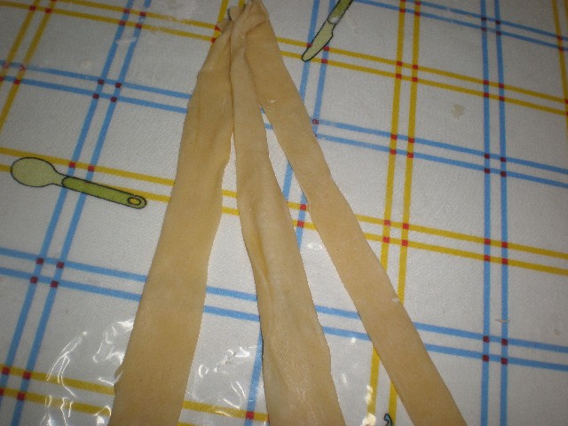 Tiras de masa