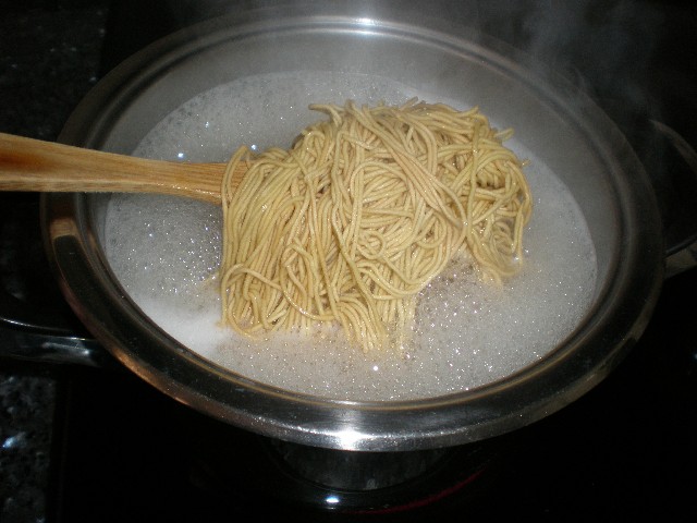 Hervir fideos
