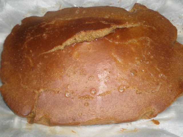 Bizcocho de naranja y mantequilla