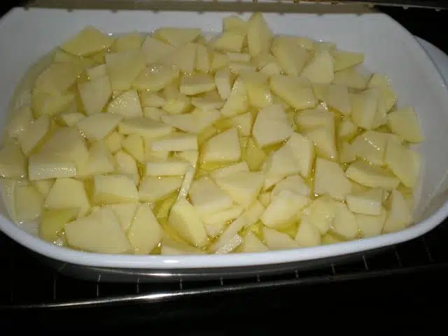 Papas en horno