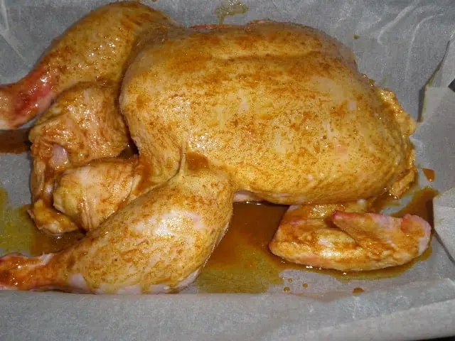 Pollo al curry 