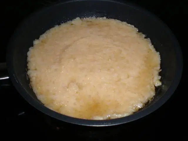 Guisar tortilla de coliflor Guisar tortilla de coliflor