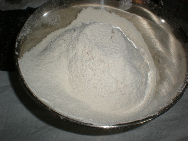 Harina tamizada