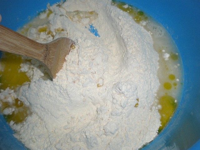 Mezclar harina para pizza