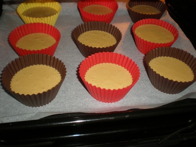 Magdalenas de leche evaporada