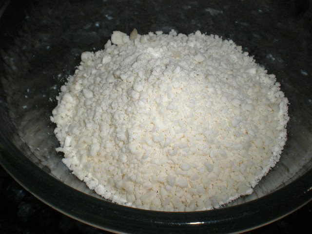 Queso de cabra picado