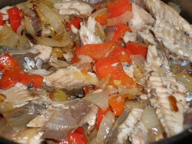 Sofritado de sardinas 