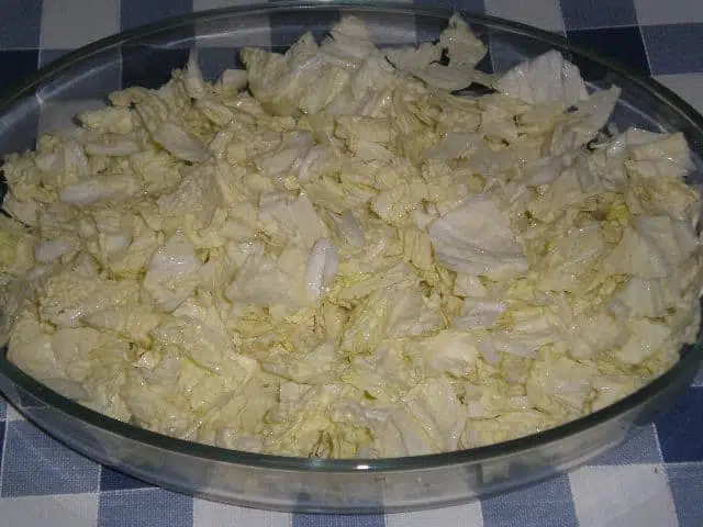 Ensalada de lechuga china