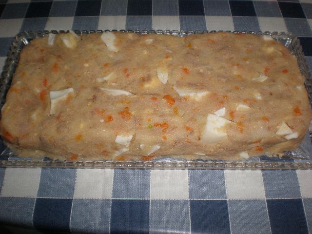 Ensaladilla en bandeja