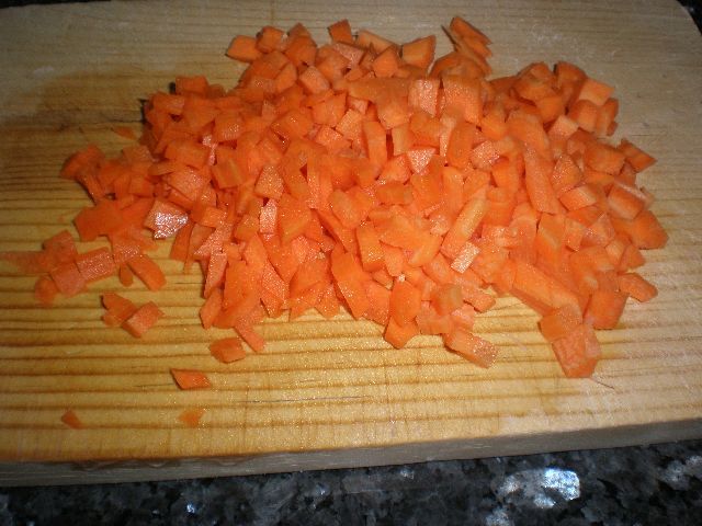 Zanahorias en daditos