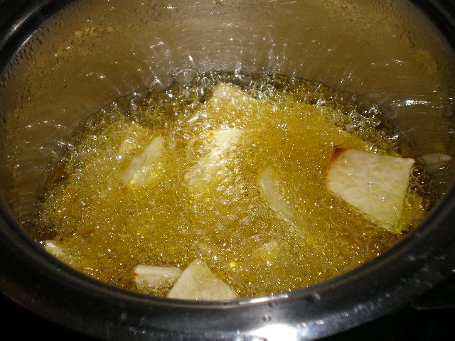 Freír batatas