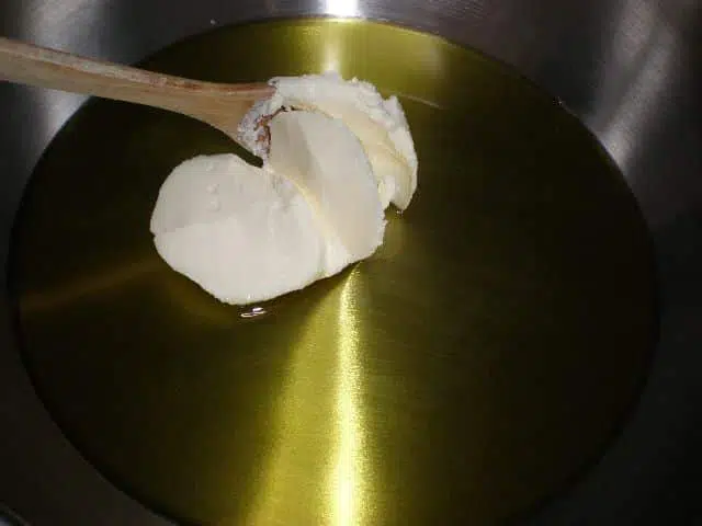 Aceite y mantequilla