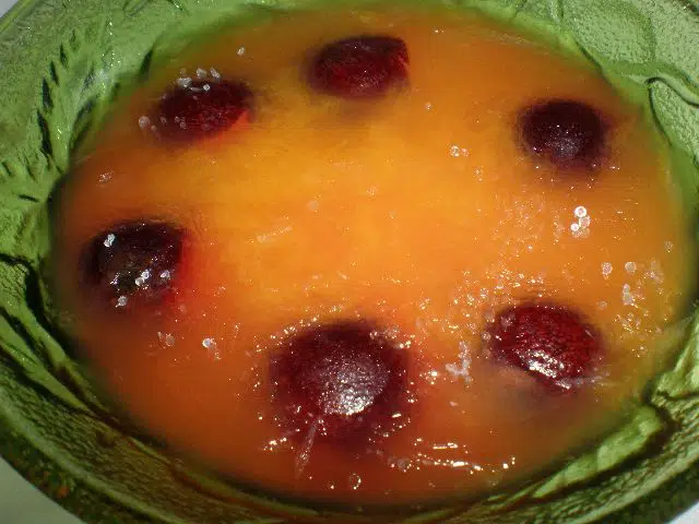 Gelatinado de naranja 