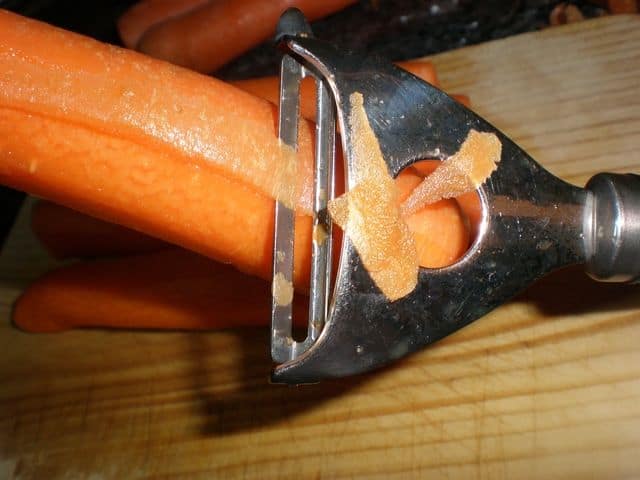 Partir zanahorias