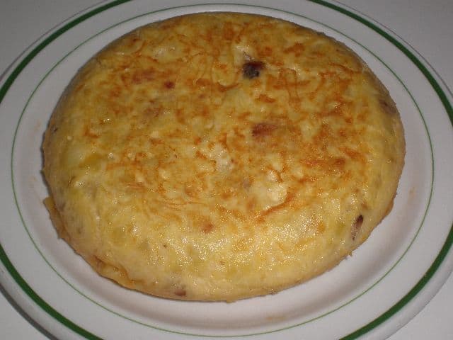 Tortilla jugosa 