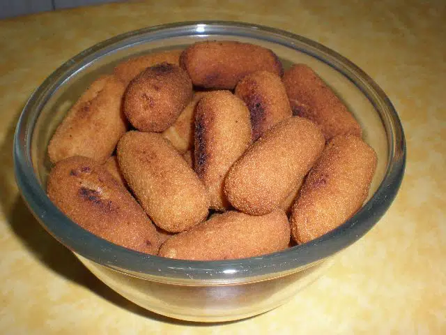 Croquetas de congrio 