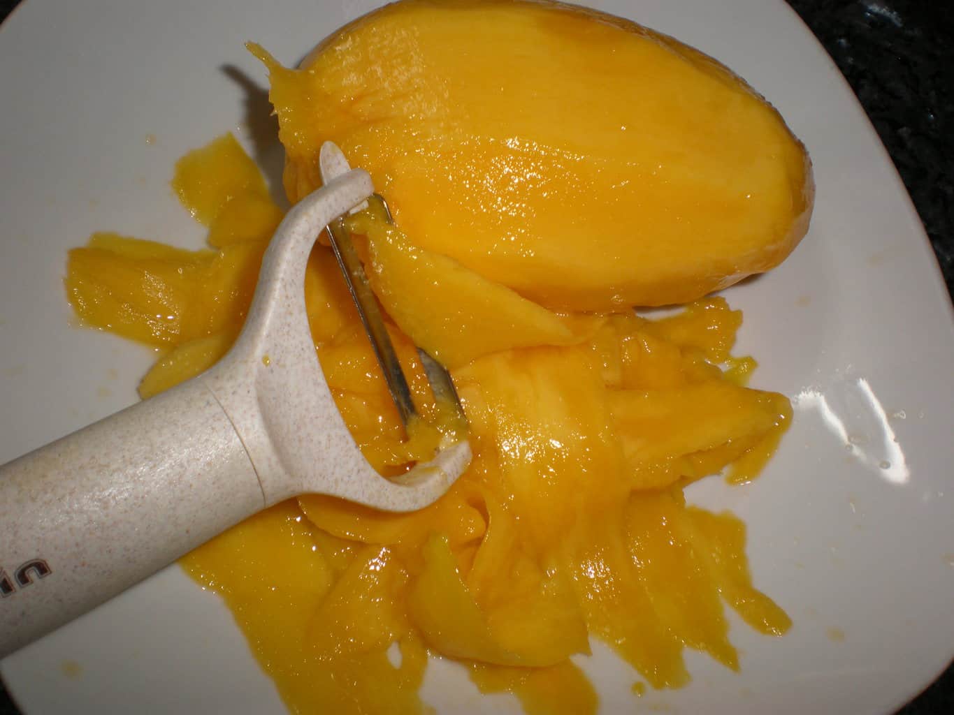 Partir el mango