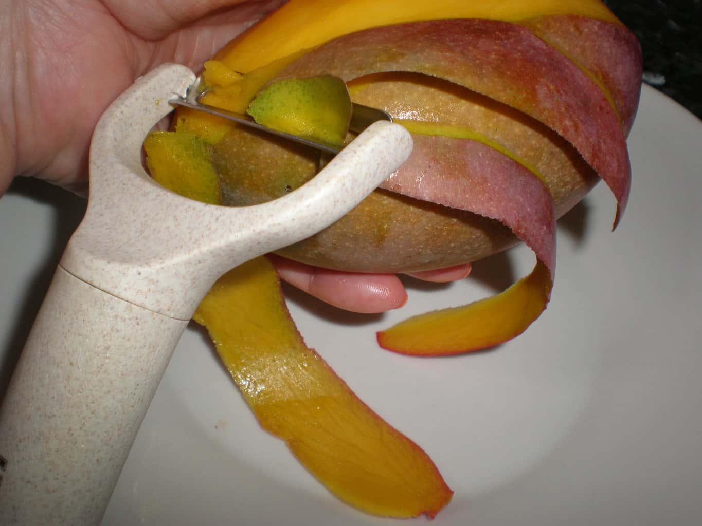 Pelar el mango