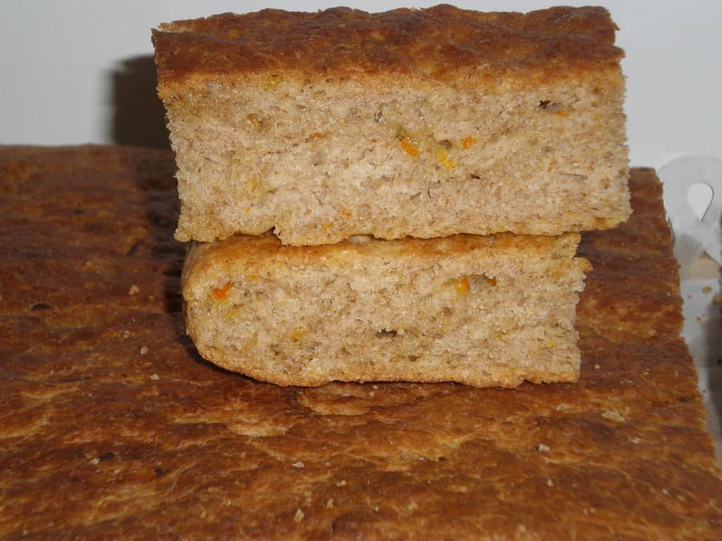 Torta de pan con cítricos