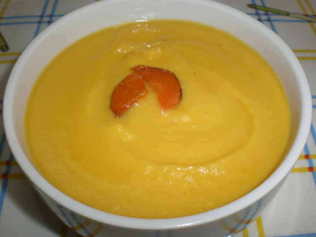 Crema de zanahorias y coliflor 3