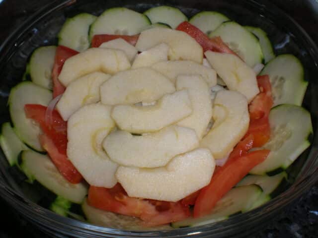 Ensalada de manzana