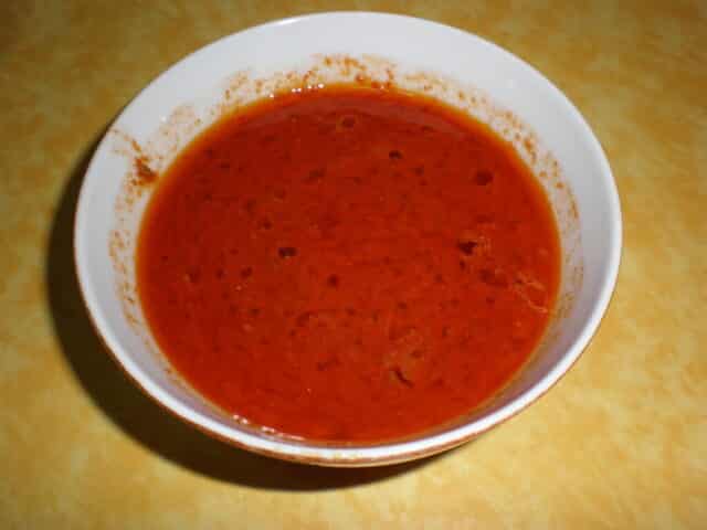 Mojo de tomate