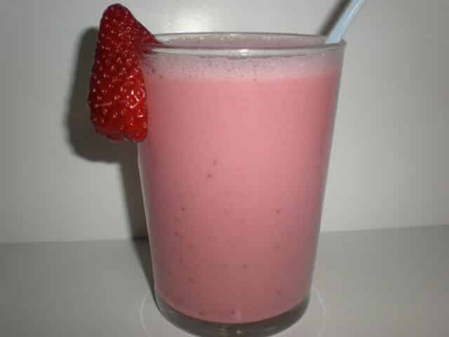 Batido de fresas Batido de fresas