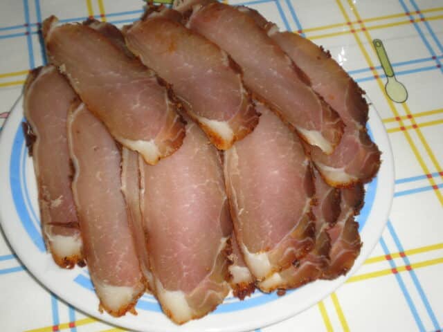 Lomo curado casero