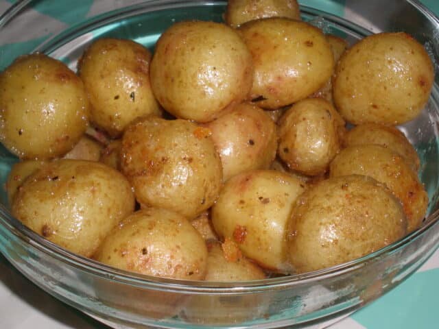 Papas baby al romero