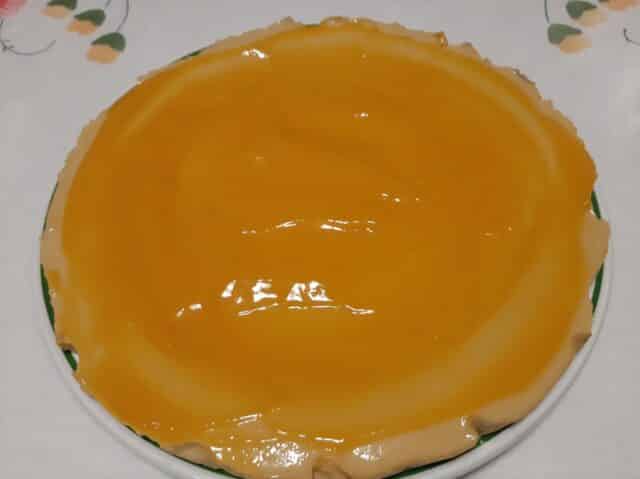 Tarta de mango gelatinado 