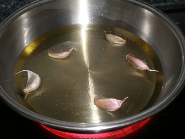 Aceite y ajo