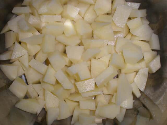 Papas en daditos