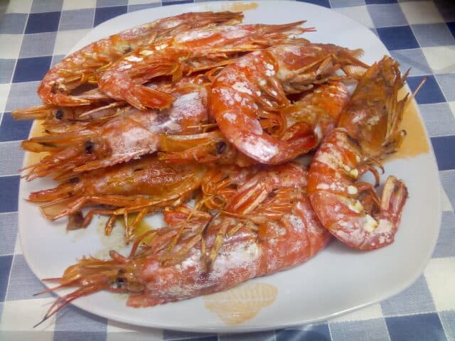 Gambón a la barbacoa
