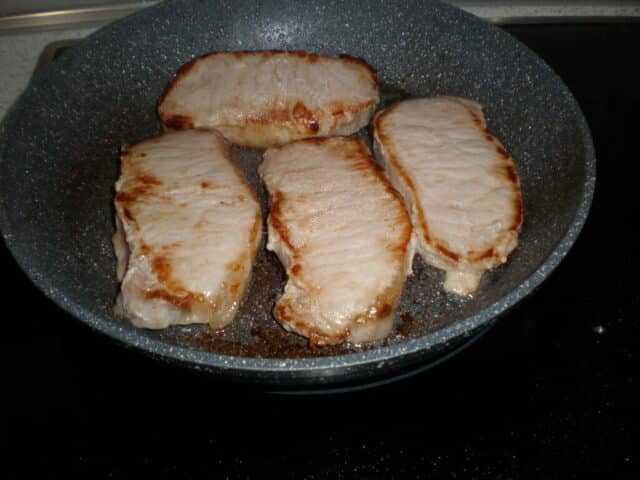 Asar los lomos de cerdo