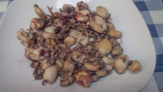 Chipirones a la barbacoa