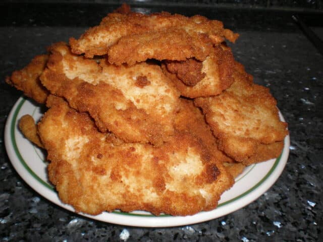 Escalopes de pollo