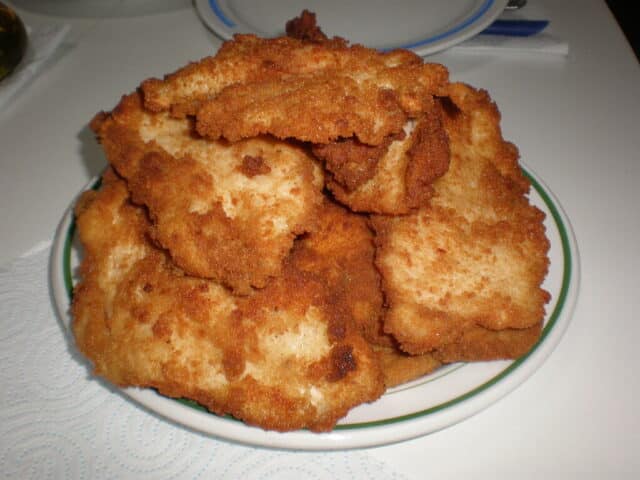Escalopes de pollo