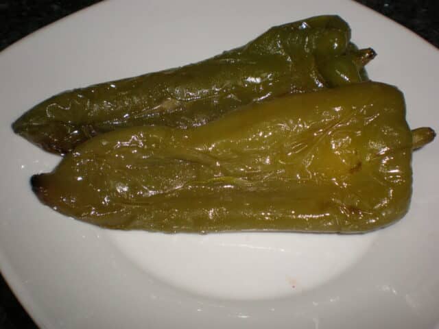 Pimientos verdes fritos