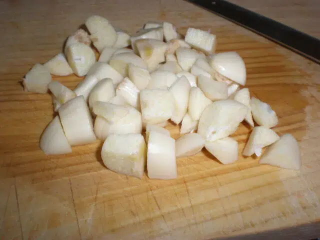 Ajo troceado